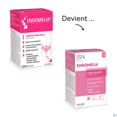 Ineldea Isn Endomelia Confort Menstruel Gelule 60