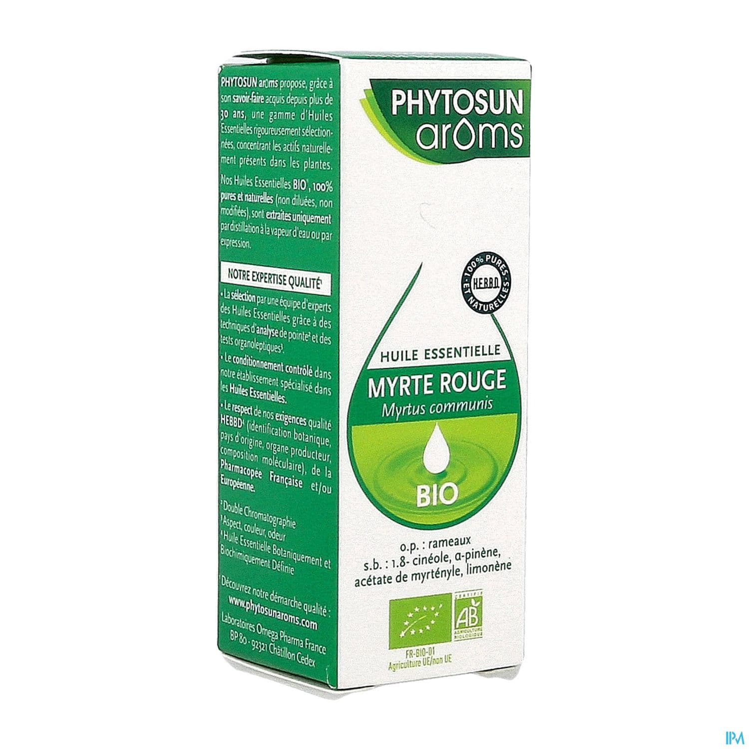 PHYTOSUNAROM MYRTE RGE BIO HE 10ML