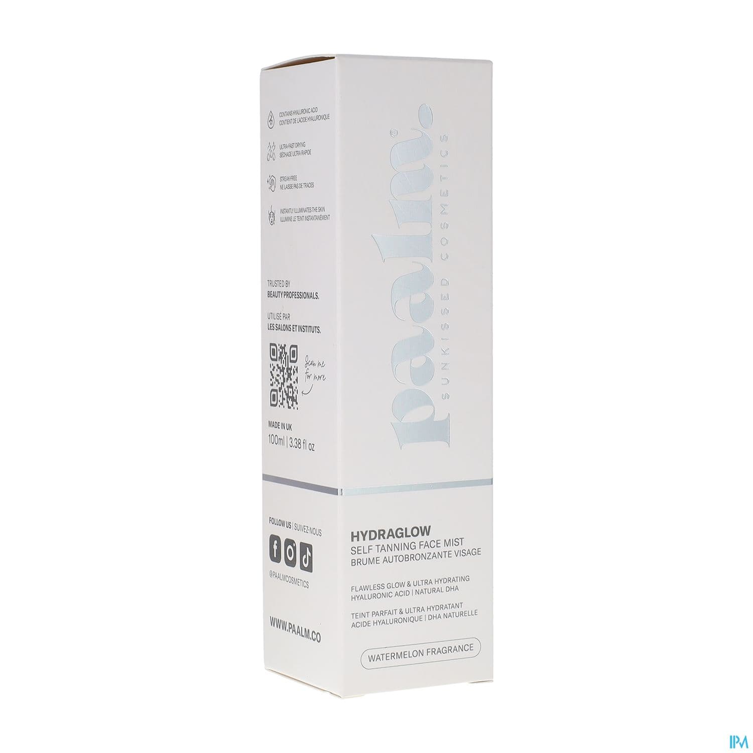 Paalm Hydraglow Brume Autobronzante Visage 100ml