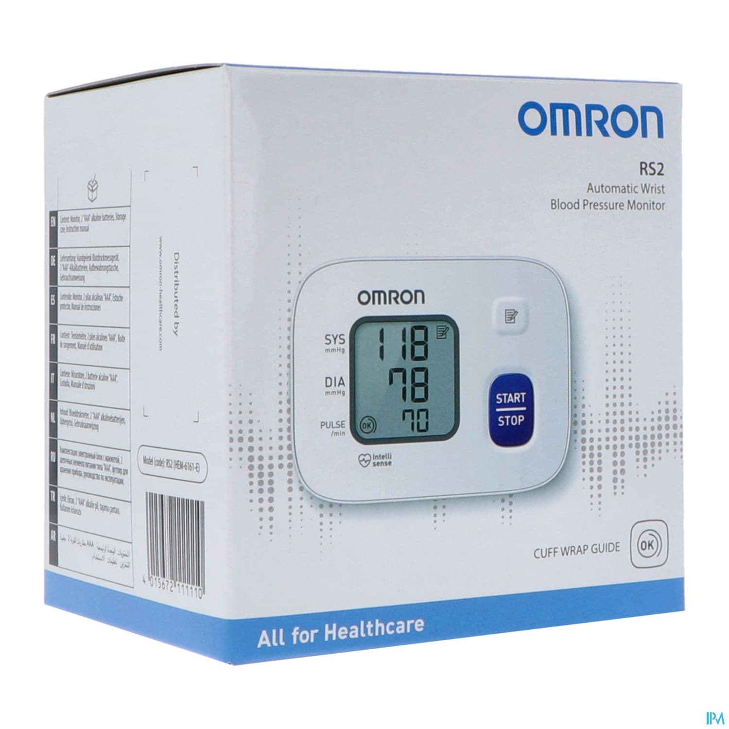 Omron Tensiometre Electronique Poignet Intellisense Rs2