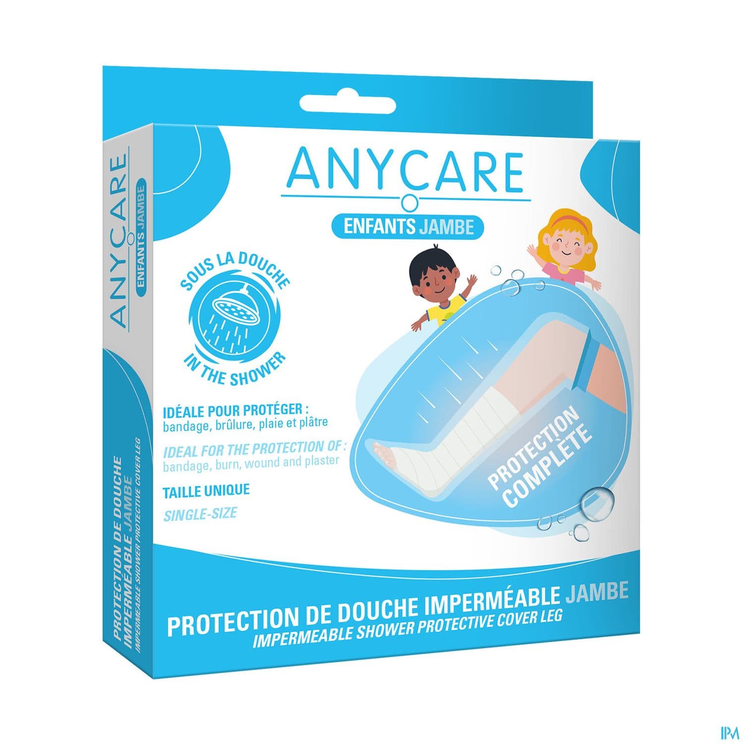 ANYCARE PROTECTION DOUCH JAMBE ENF — Pharmacie Gueriniere