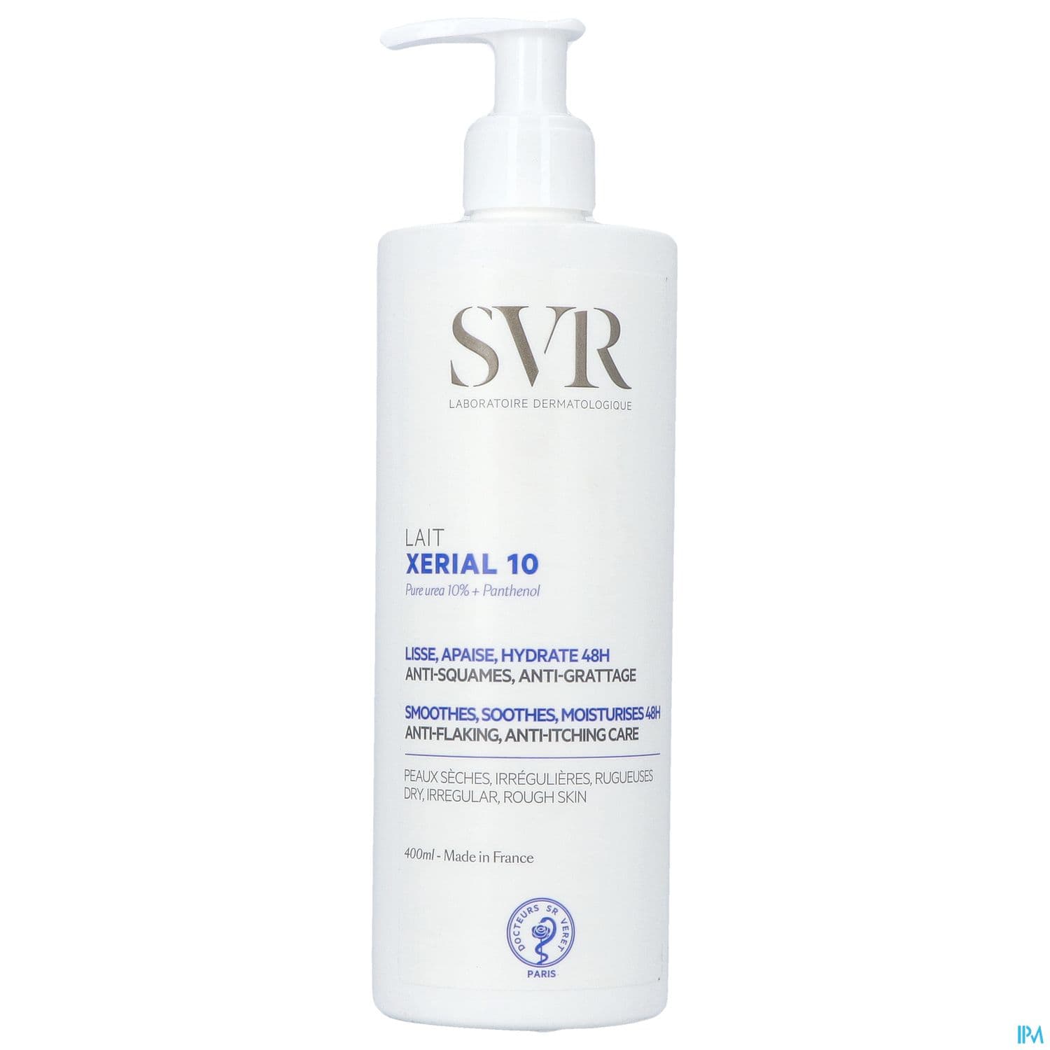 SVR XERIAL 10 LAIT CORP 400ML