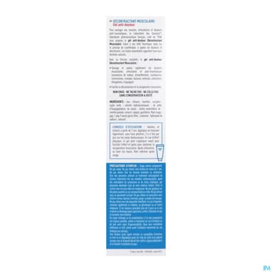GRANIONS DECONTRACT MUSC GEL 100ML