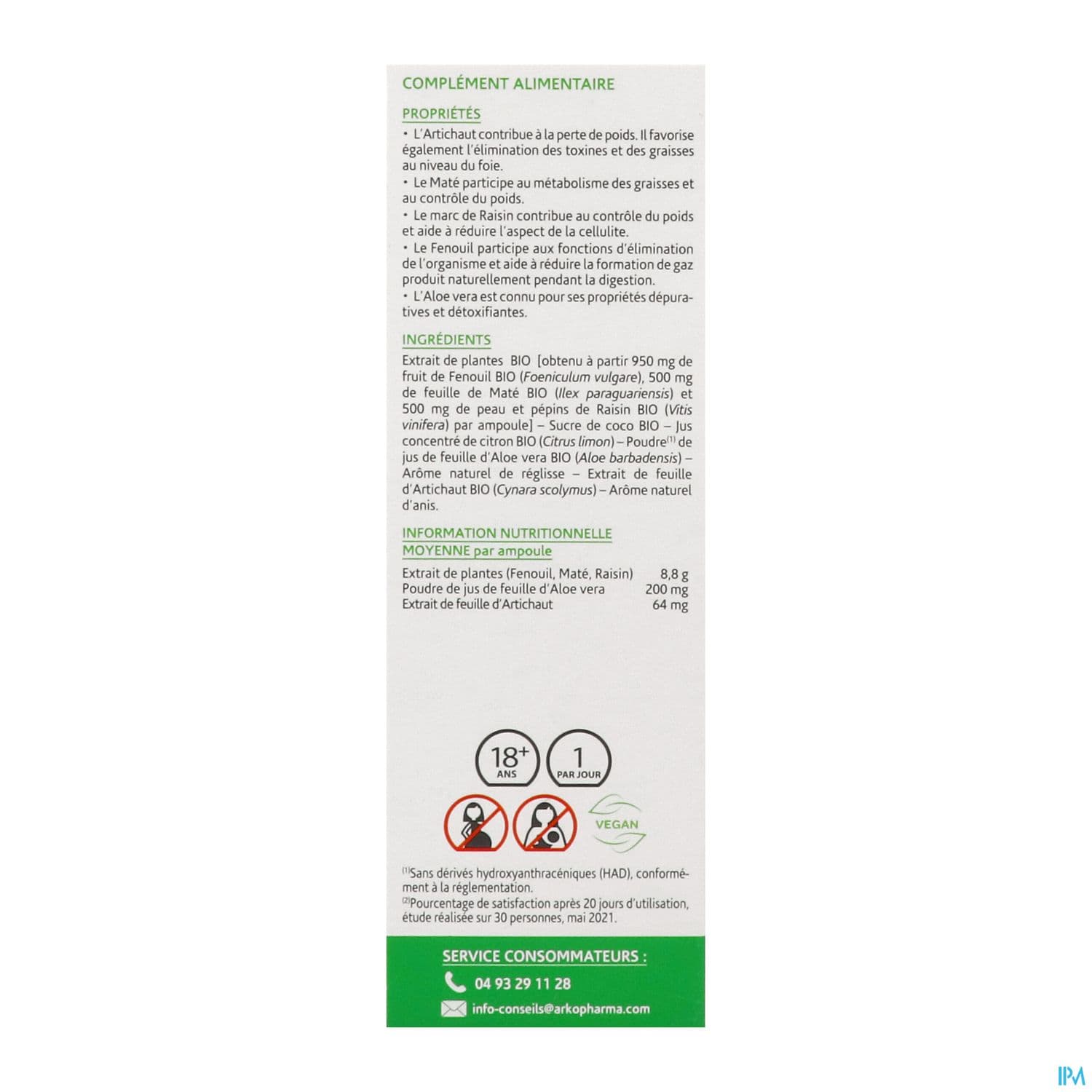 ARKOFL ULTRA BRUL GRAISS BIO AMP30