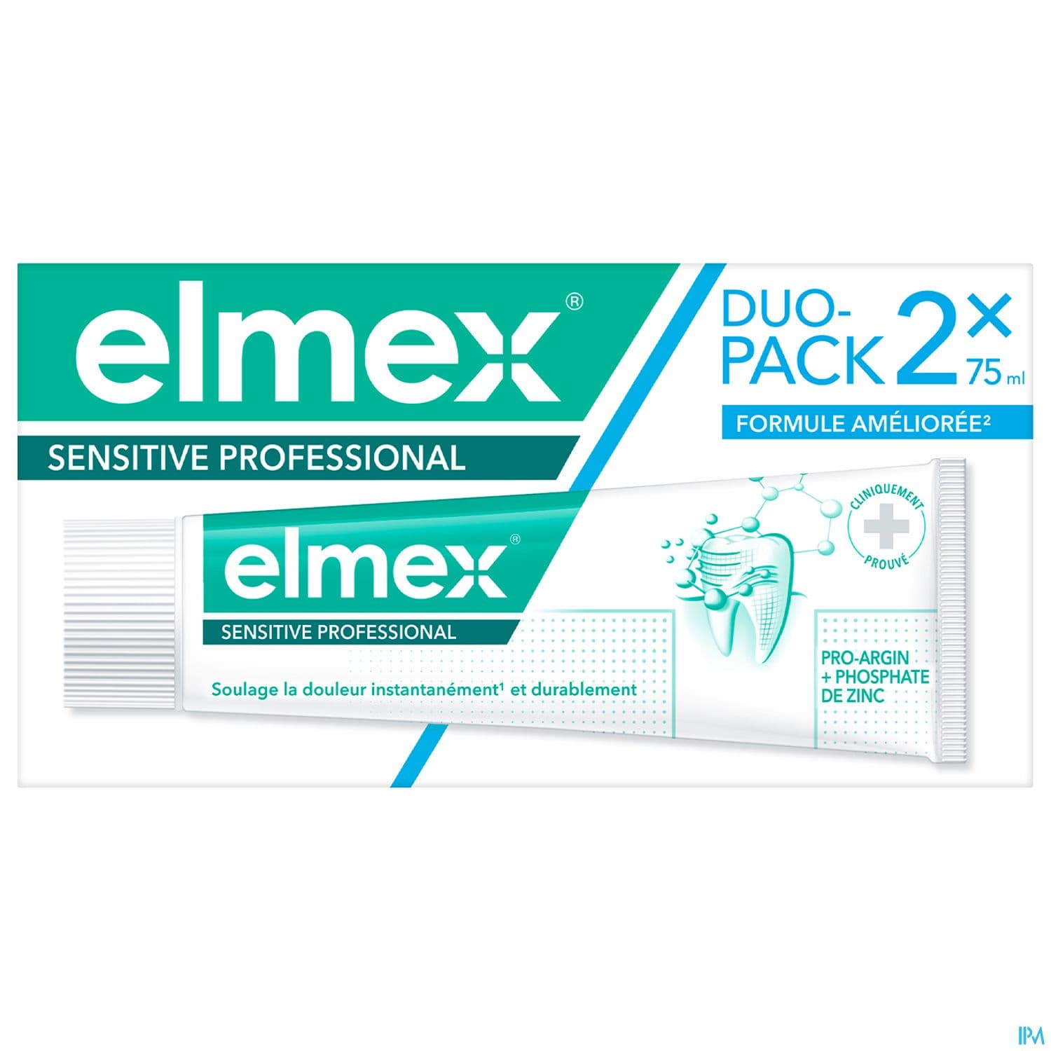 ELMEX DENT SENSITIV PRO 75ML X2