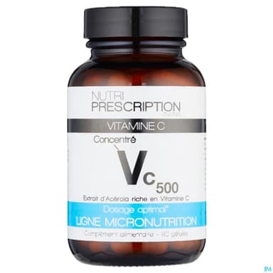 Nutriprescription Vc500 Vitamine C Gelule 90