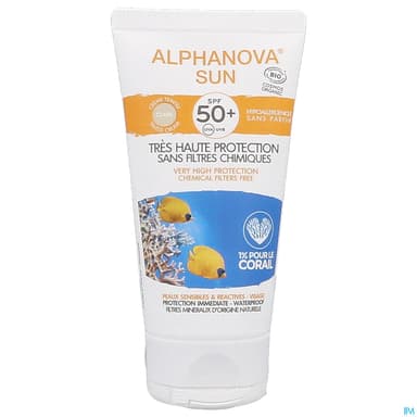 ALPHANOVA SUN 50+ TEINT CLAIR 50G