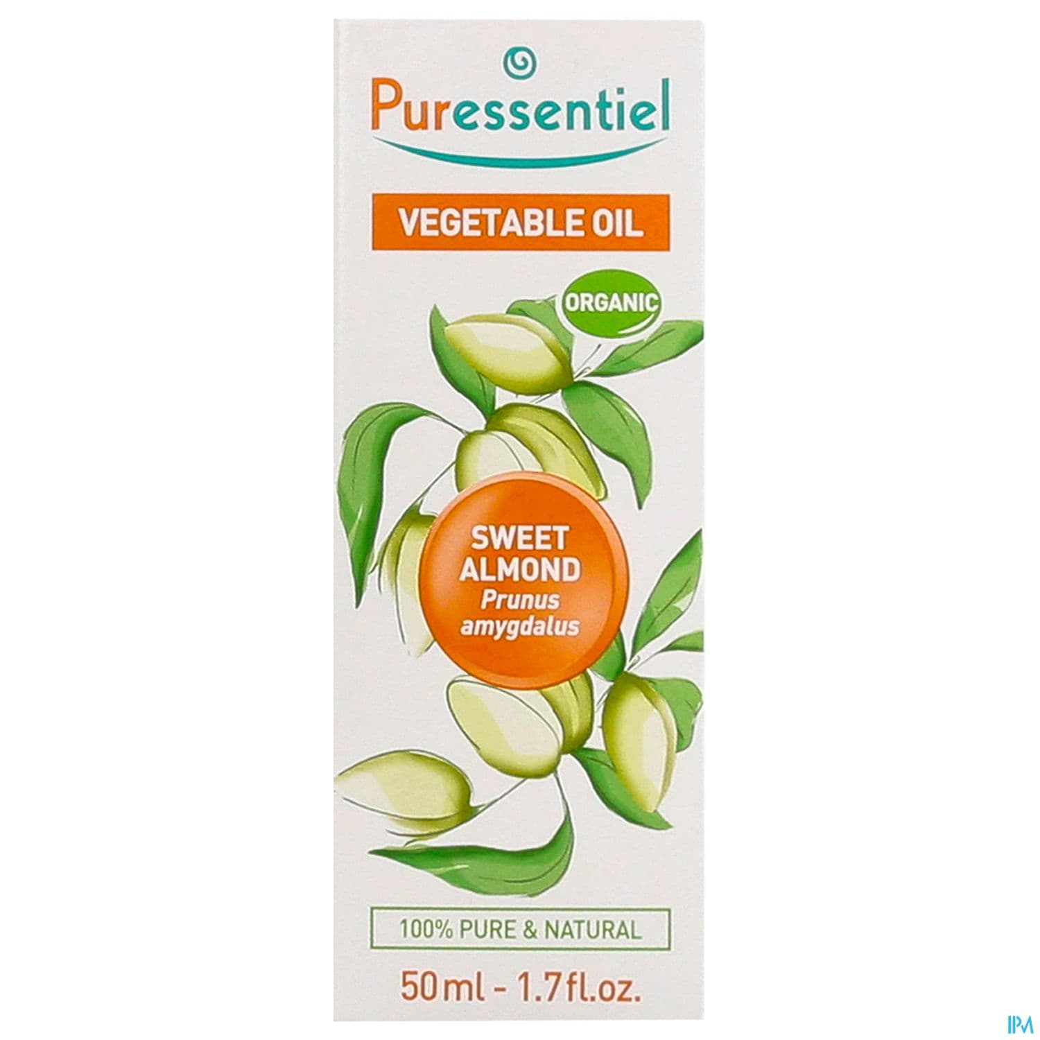 Puressentiel Huile Vegetale Bio Amande Douce 50ml