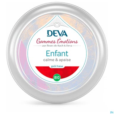 Deva Gommes Emotions Urgences Enfant Bio 45g
