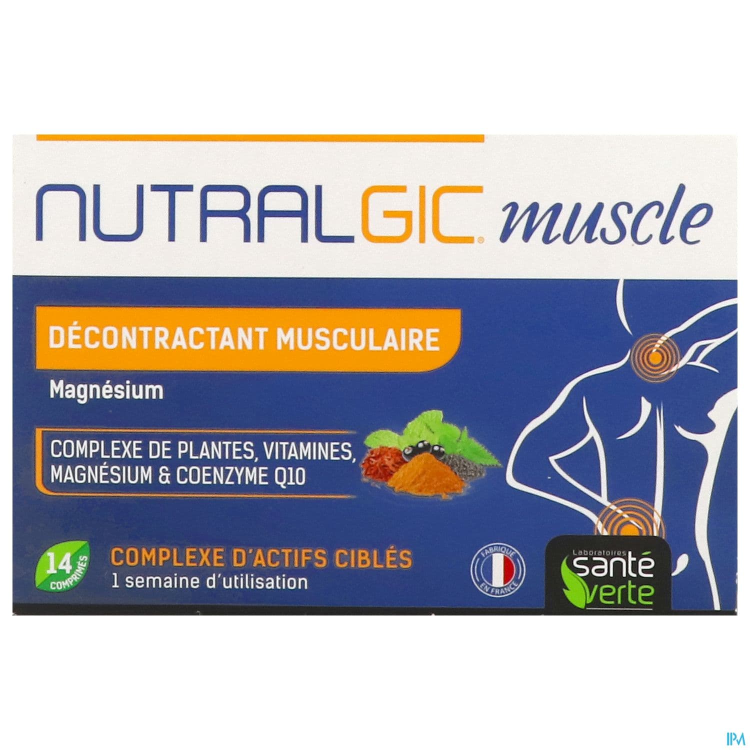 NUTRALGIC MUSCLE SANTE VERTE CPR14