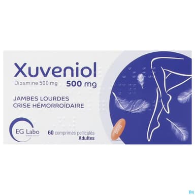 Xuveniol 500mg Comprime Pellicule 60
