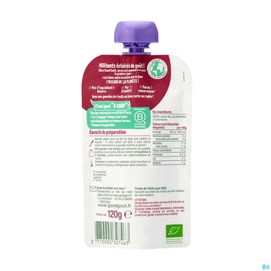 GOODGOUT PRUNE 120G