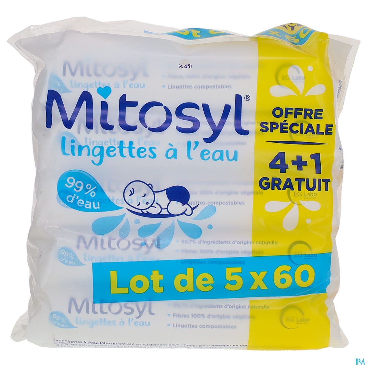 MITOSYL LINGETTE A L'EAU 60X5