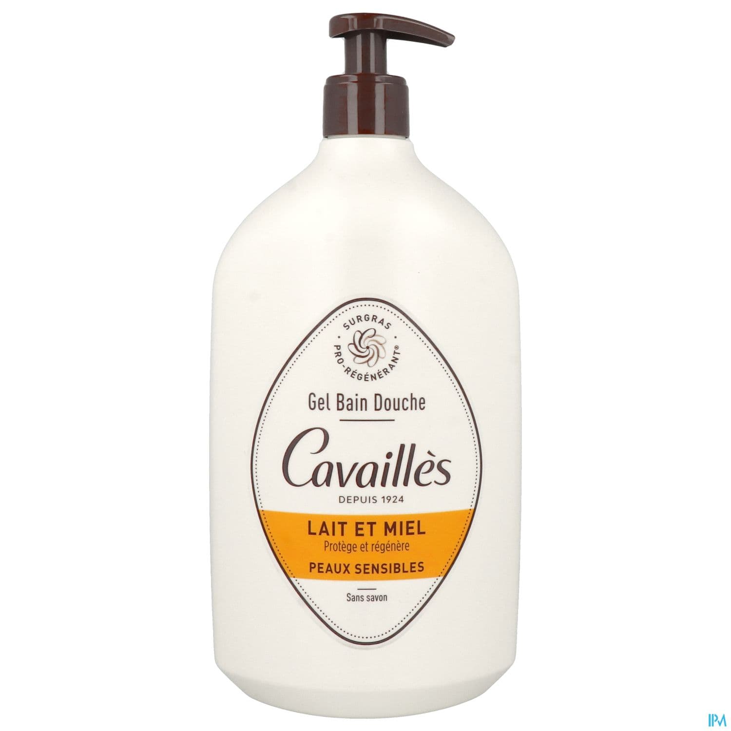 CAVAILLES BAIN DCH LAIT MIEL 1L