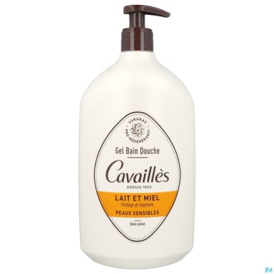 CAVAILLES BAIN DCH LAIT MIEL 1L