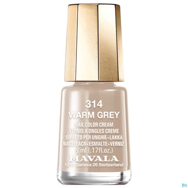 MAVALA VERNIS ONGL WARM GREY 314