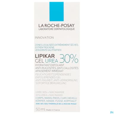 LIPIKAR UREA 30% GEL 50ML