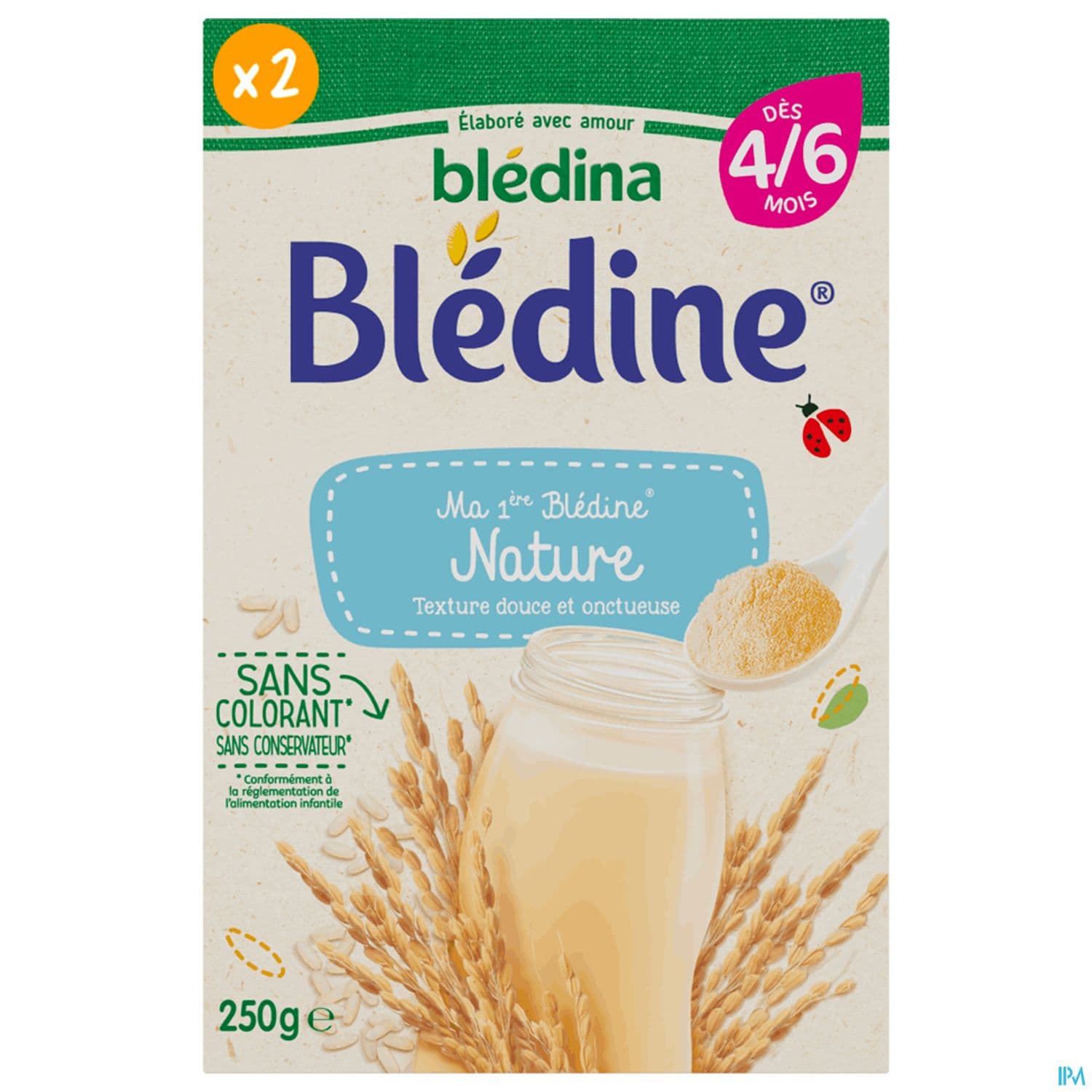 BLEDINE Far inst ma 1ère blédine nature 250g