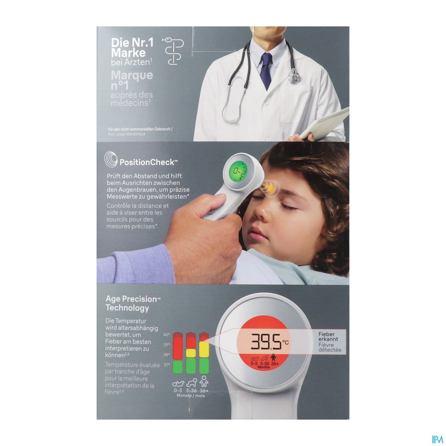 THERMOSCAN SANS CONTACT BNT 400