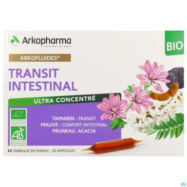 ARKOFL TRANSIT BIO AMP 20 X10ML