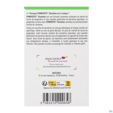 SYMBIOSYS STOMALEX GELUL 30