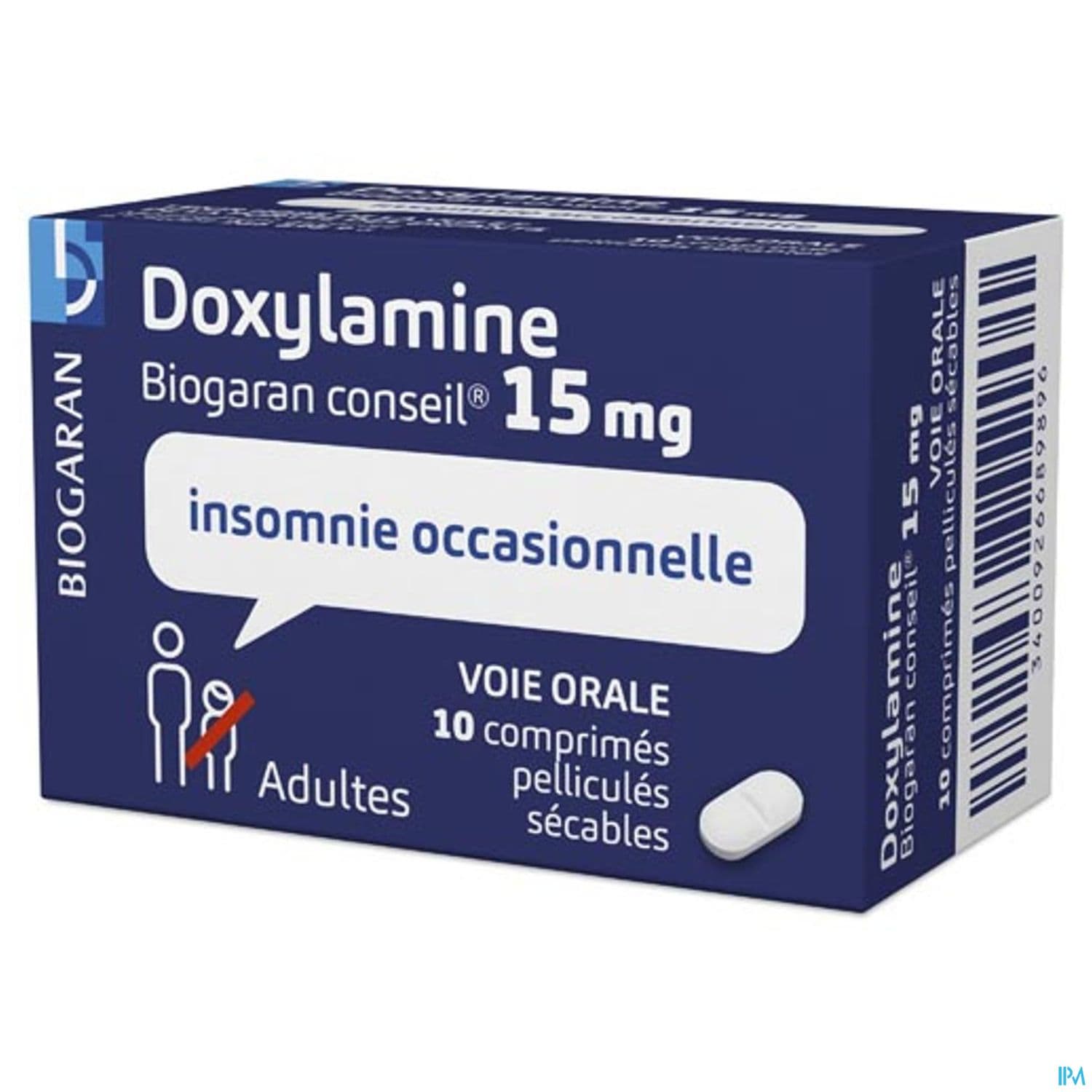 DOXYLAMINE 15MG BIOG CONS CP SEC10