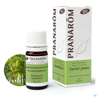 Pranarom Huile Essentielle Bio Santal Jaune Bois 5ml