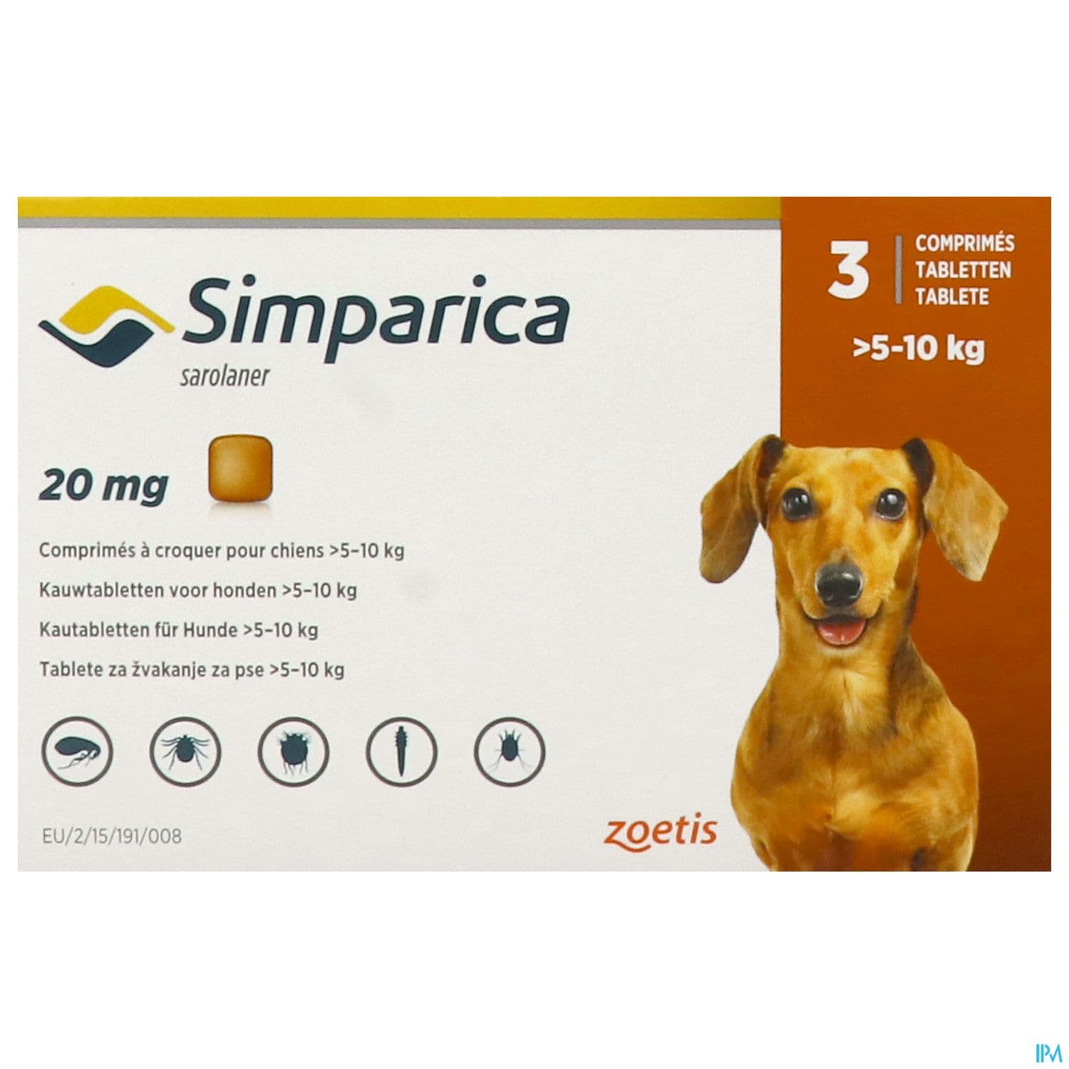 Simparica 20mg Chien Comprime A Croquer 3