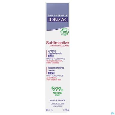 JONZAC SUBLIMACT CR REG NUIT 40ML