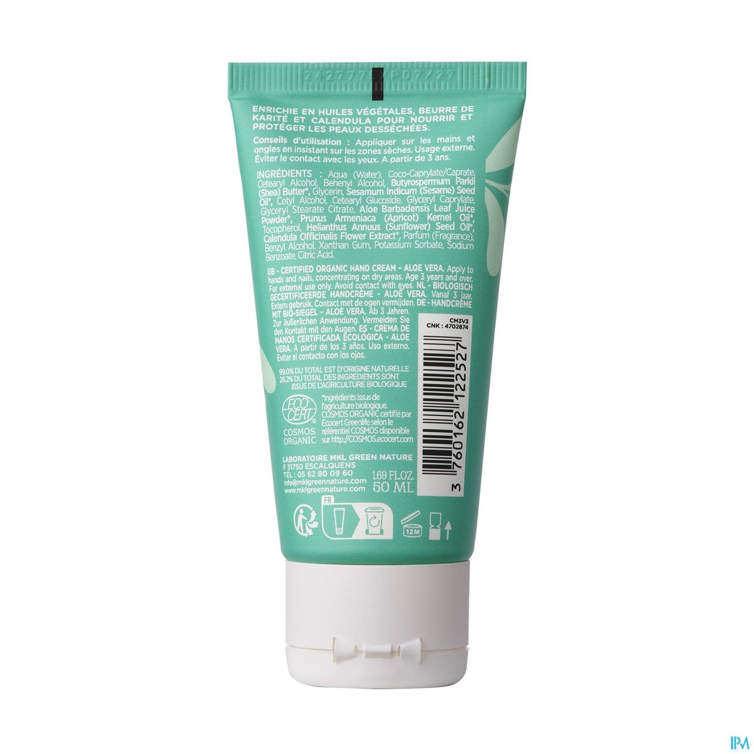 MKL CR MAIN ALOE VERA BIO 50ML