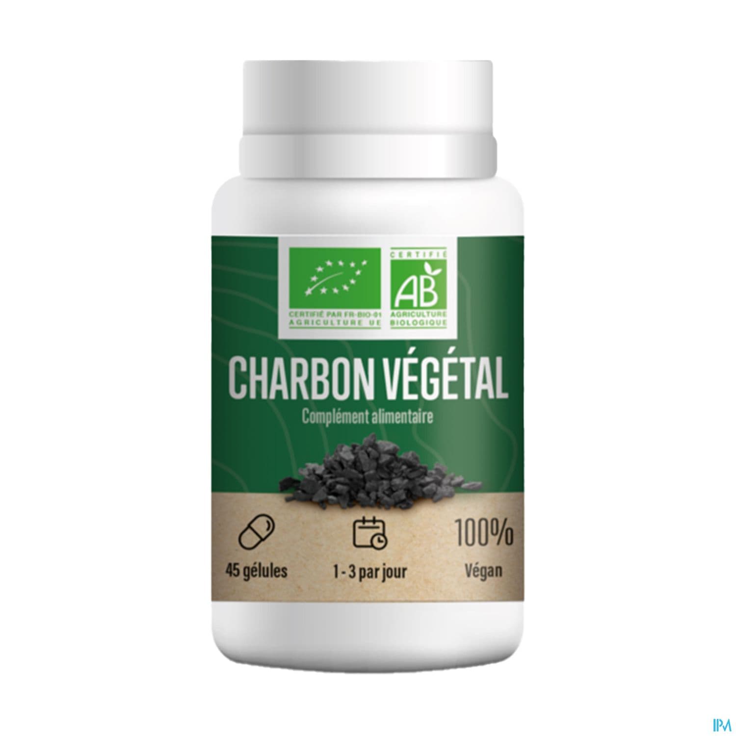 LERO CHARBON VEGETAL BIO GELUL 45