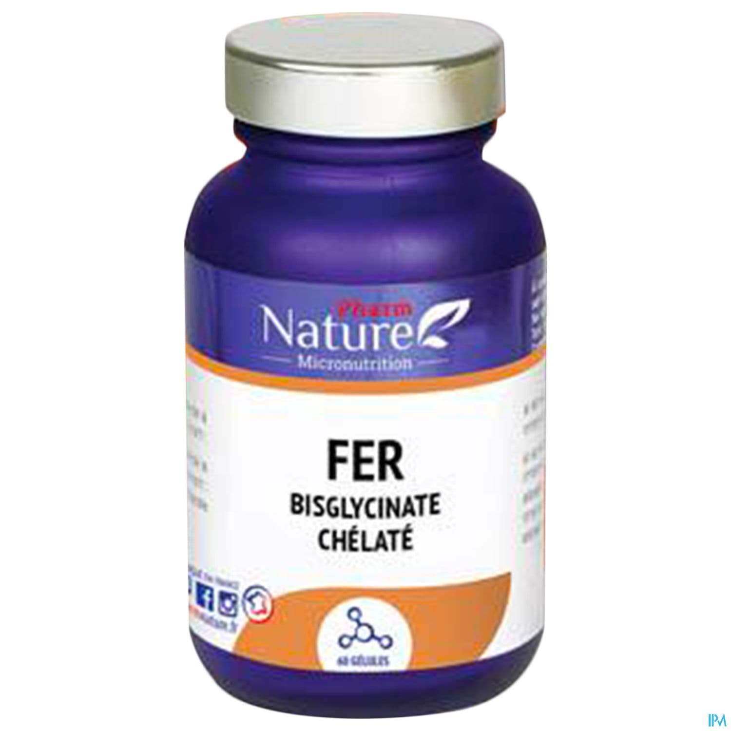 Nature Attitude Fer Gelule 60