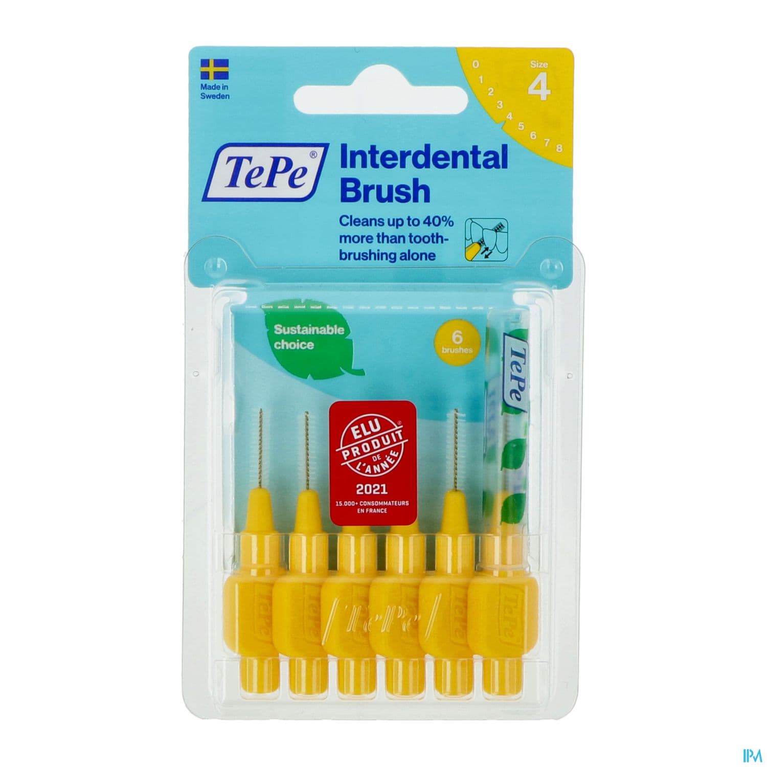 Tepe Brossette Interdentaire Original 0mm7 Jaune X6