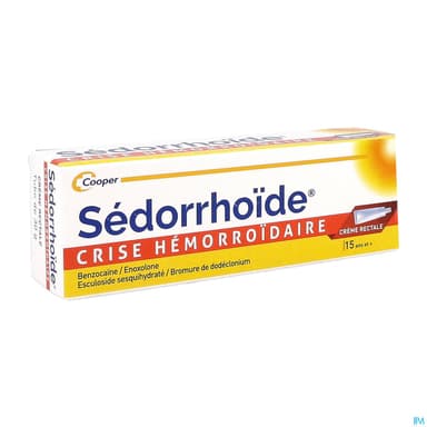 SEDORRHOIDE CRISE HEMORR CR TUB30G
