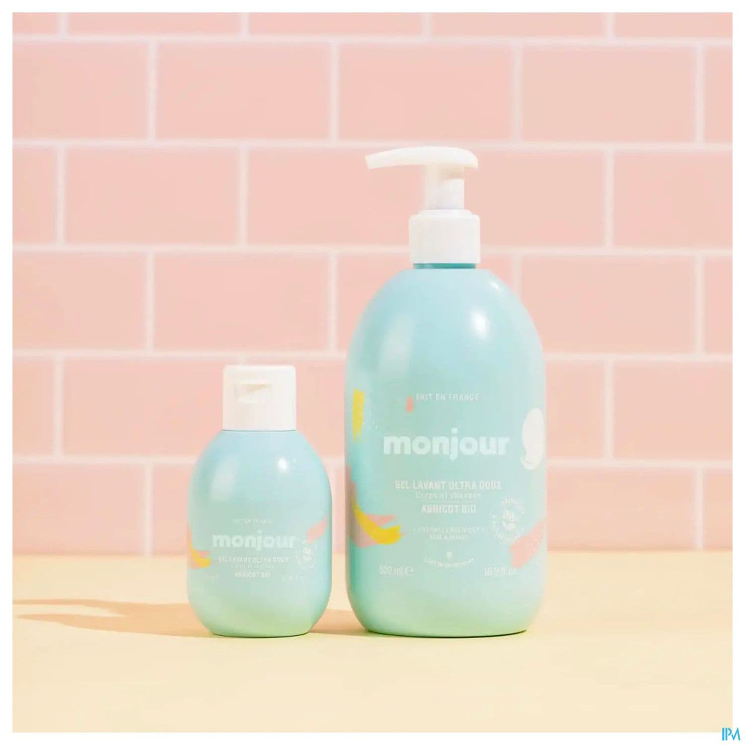 Monjour Gel Lavant Corps Et Cheveux Ultra Doux Et Des La Naissance 500ml