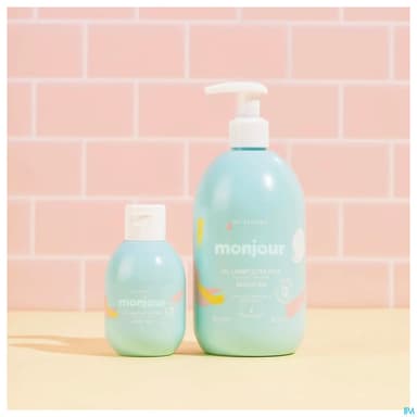 Monjour Gel Lavant Corps Et Cheveux Ultra Doux Et Des La Naissance 500ml
