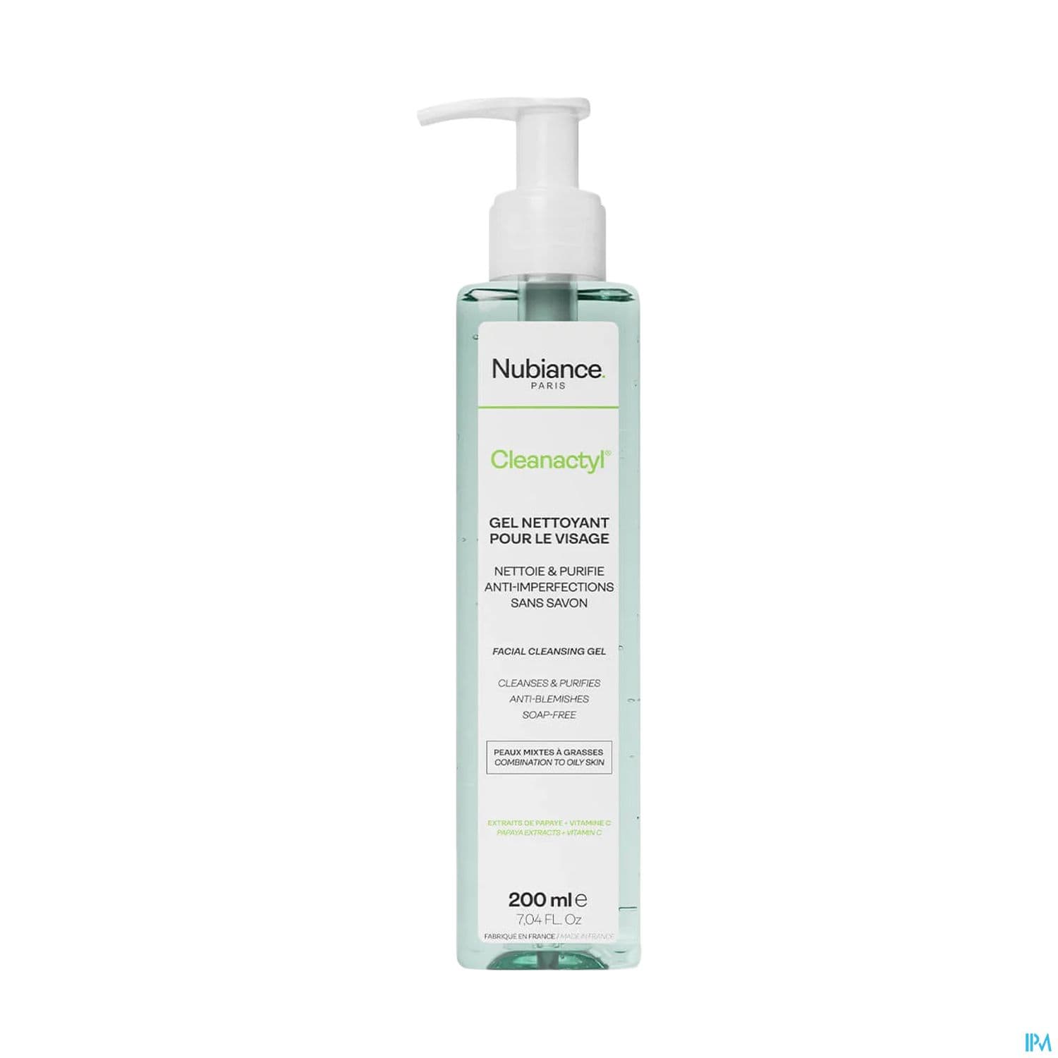 NUBIANCE CLEANACTYL GEL NETT 200ML