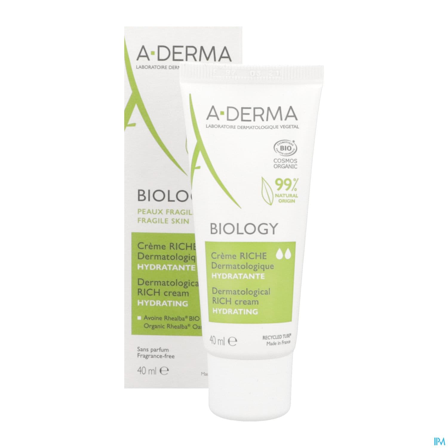 A-DERMA BIOLOGY CR RICH DERMA 40ML
