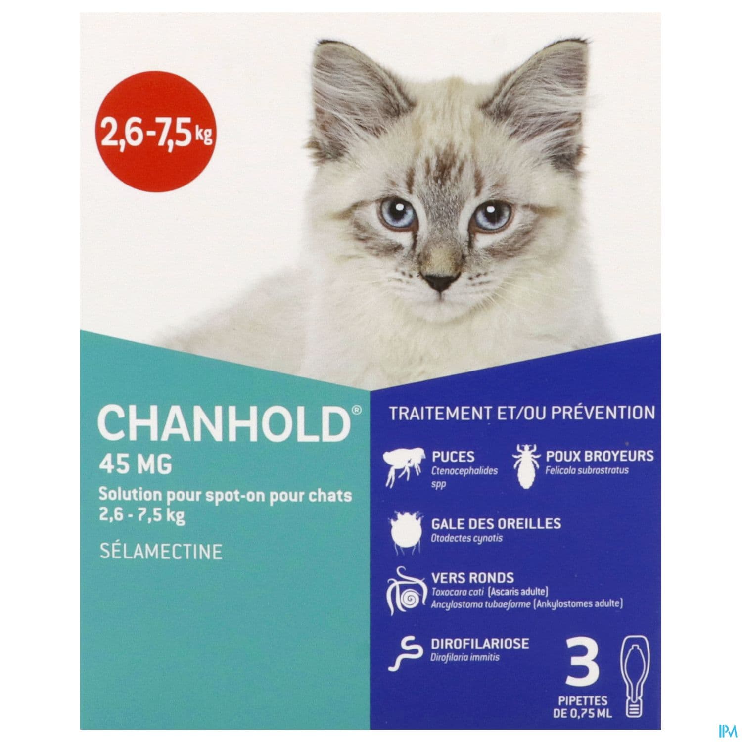 CHANHOLD 45MG CHAT PIPETTE 3
