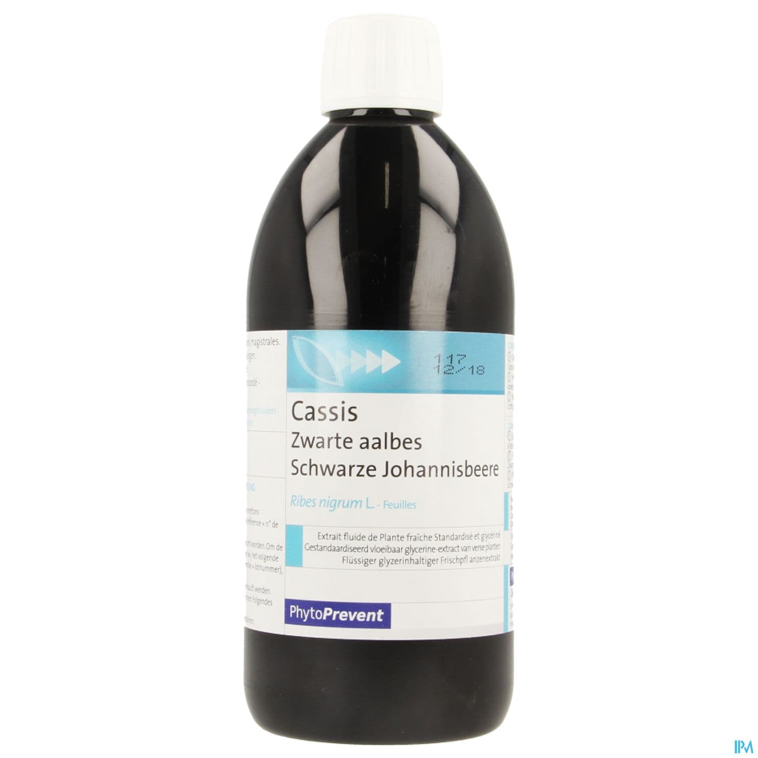 Pileje Eps Cassis Extrait Fluide Glycerine 500ml