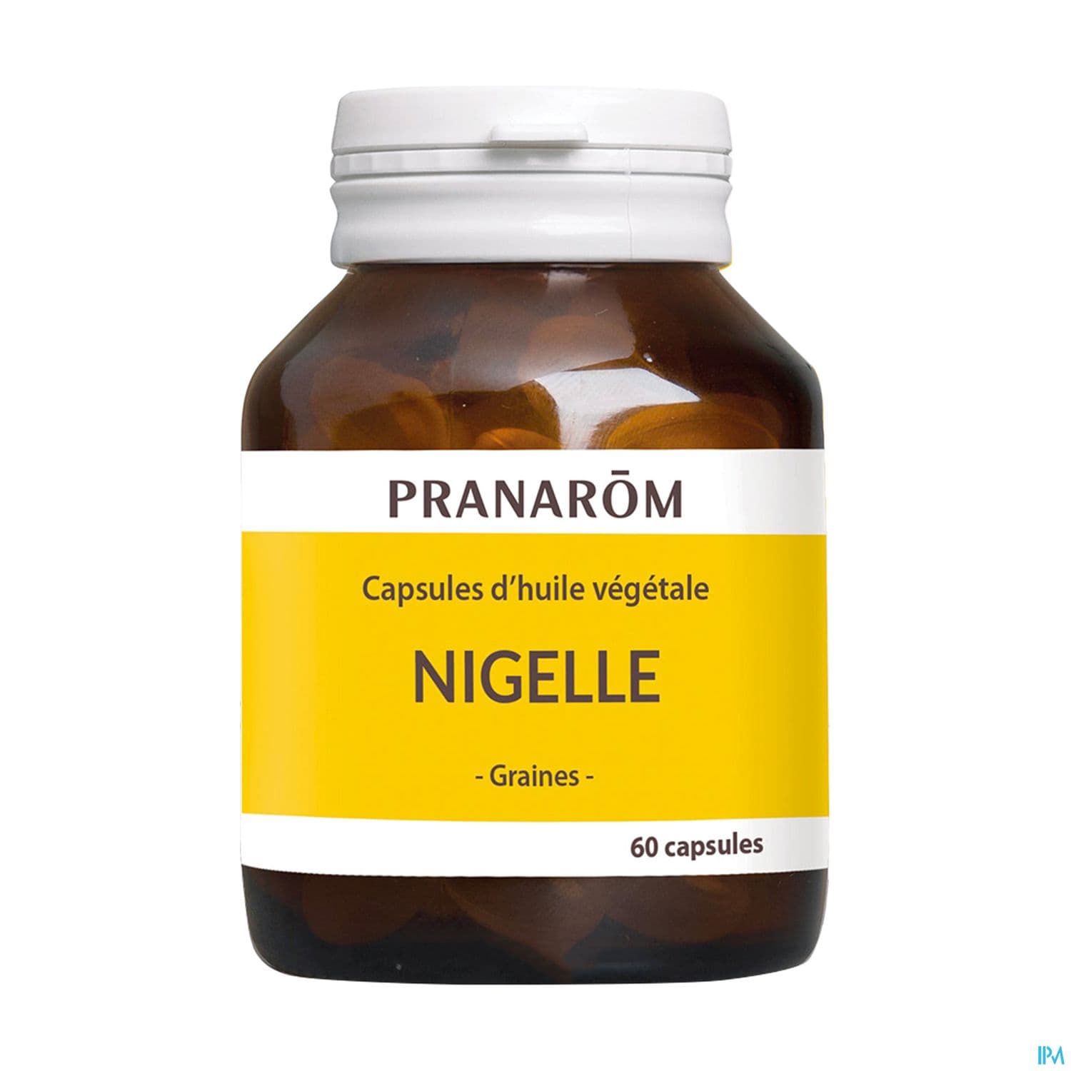 Pranarom Perles Huile Vegetale Nigelle Bio Capsule 60
