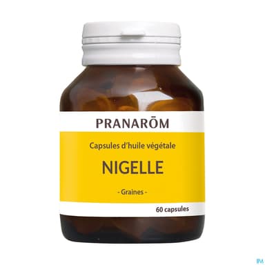 Pranarom Perles Huile Vegetale Nigelle Bio Capsule 60