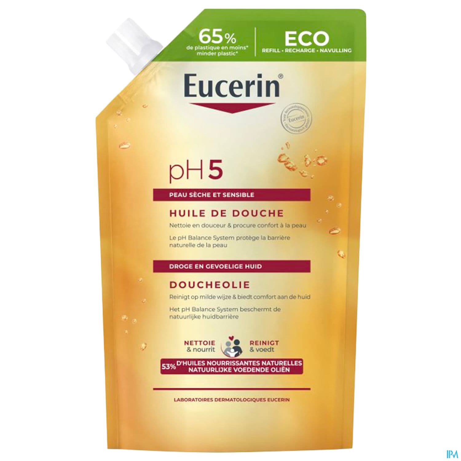 Eucerin Ph5 Gel Huile Lavant Recharge 400ml
