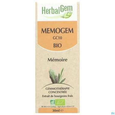 Herbalgem Memogem Gc10 Memoire Bio 30ml