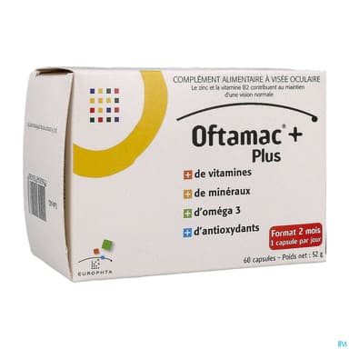 OFTAMAC PLUS CAPS 60