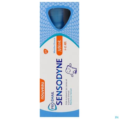 Sensodyne Dentifrice Junior Pro Email 6/12ans 50ml