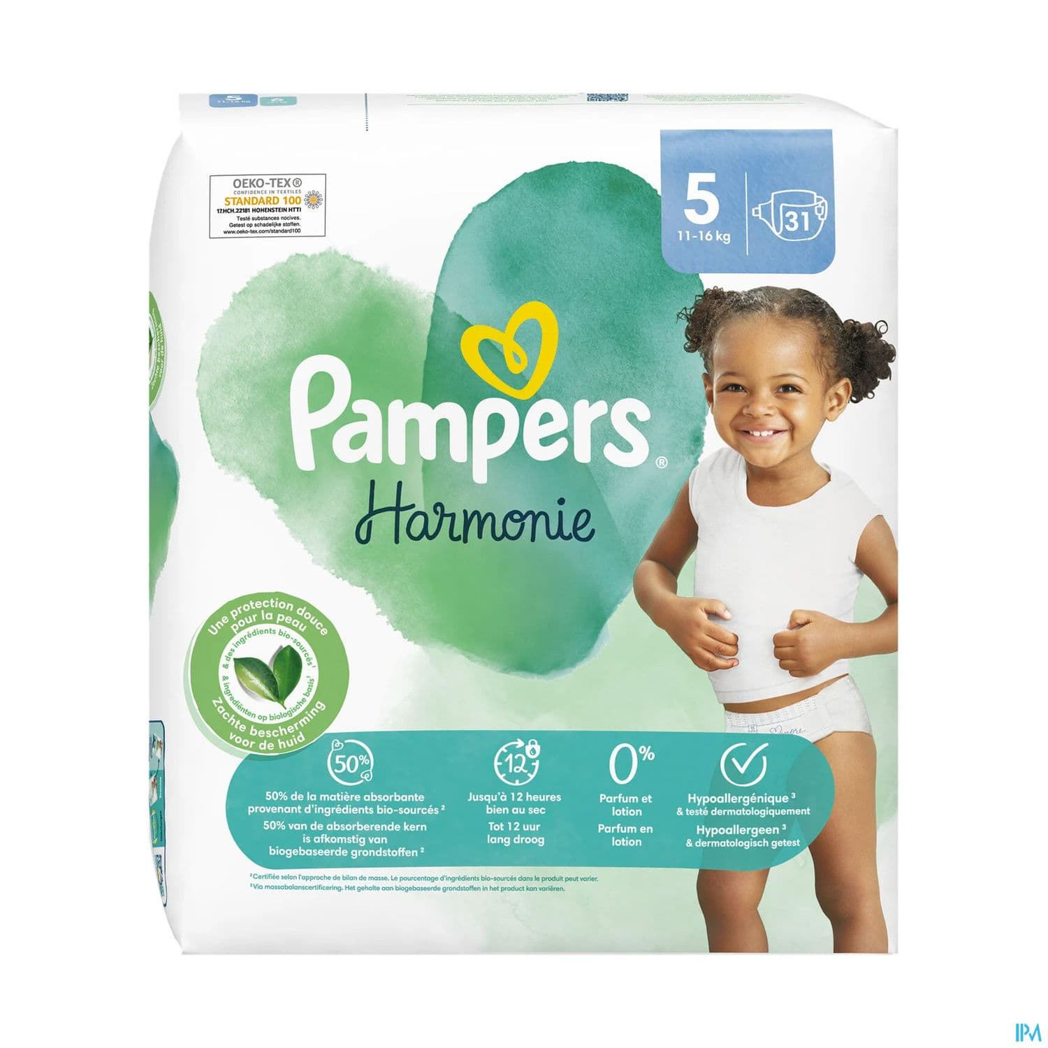 Pampers Harmonie T5 Change Complet 11/16kg 31