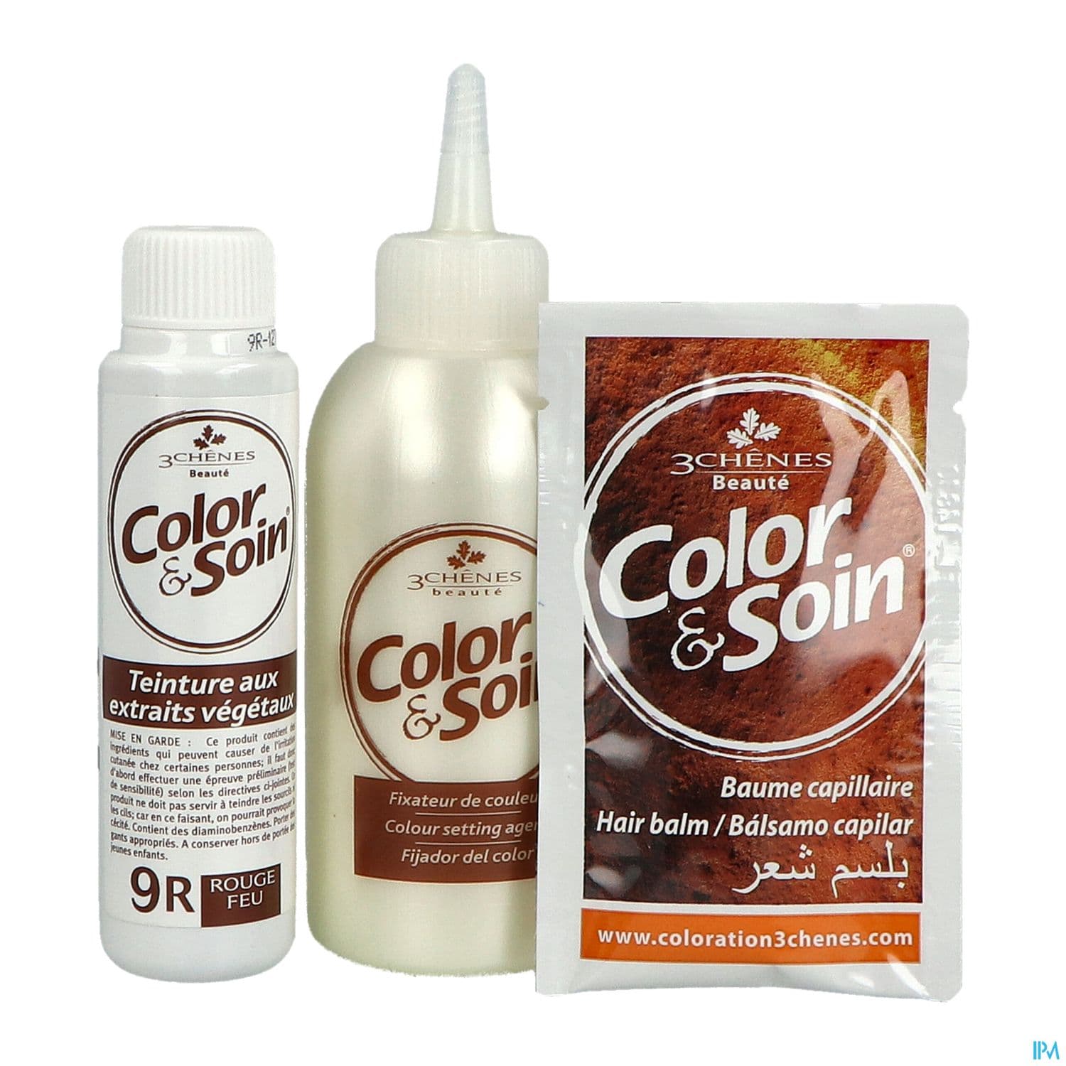 3 CHENES COLOR/SOIN RGE FEU 9R