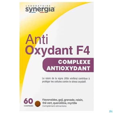 SYNERGIA A/OXYDANT F4 CAPS 60