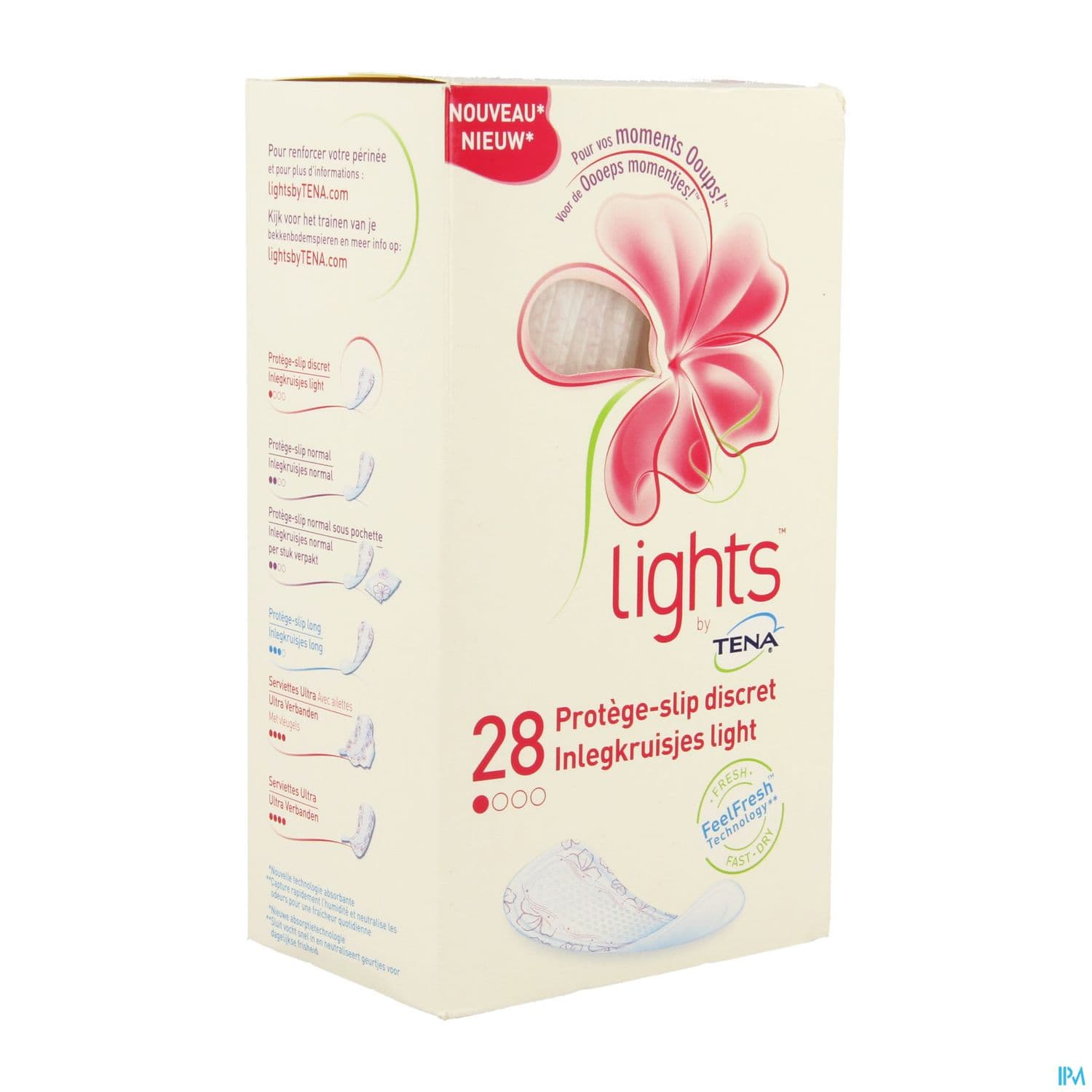 PROTEG/SLIP TENA LIGHTS DISCRET 28